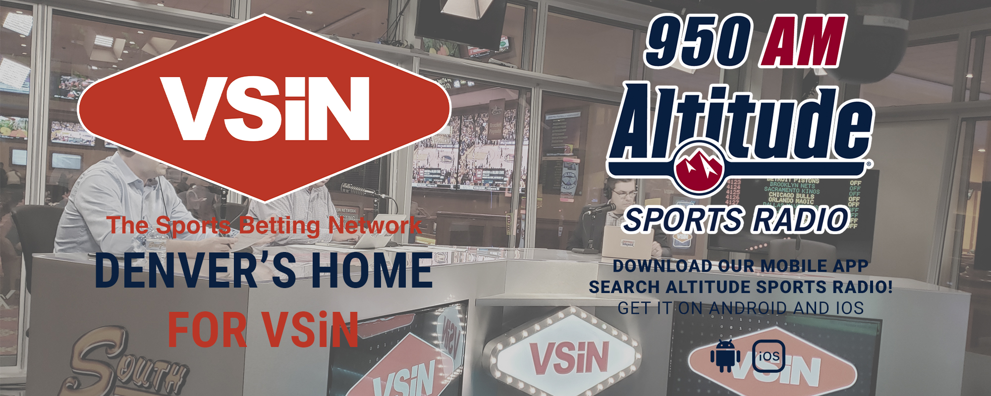 Denver's Home for VSiN - Altitude Sports Radio