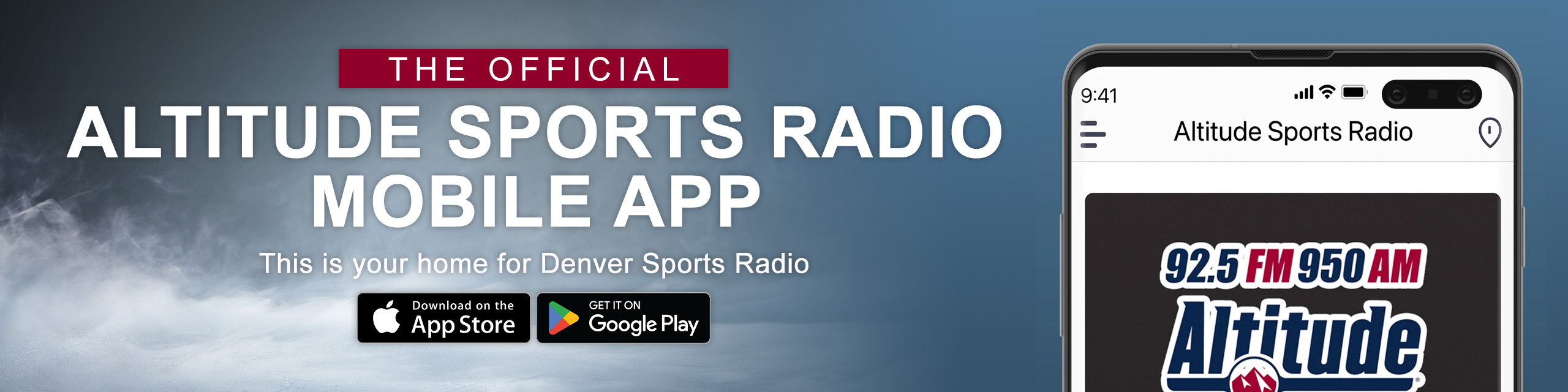 Mobile App - Altitude Sports Radio